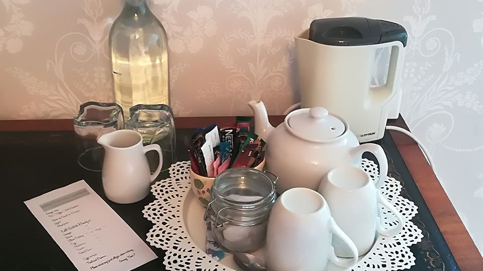 tea in your room